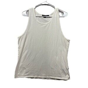 PENDLETON Women’s White Organic Cotton Lenzing Modal Tank Top Size XL